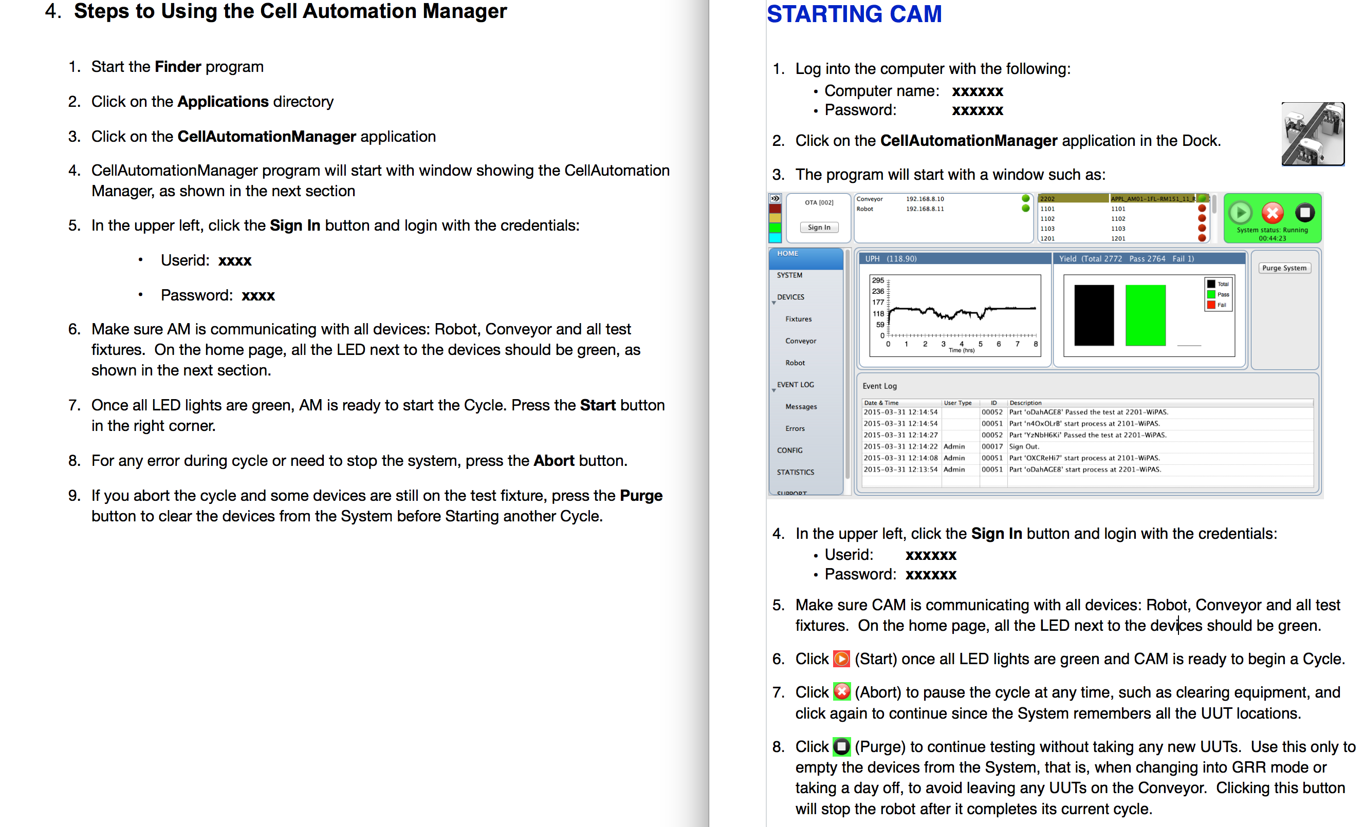 Quickstart CAM
